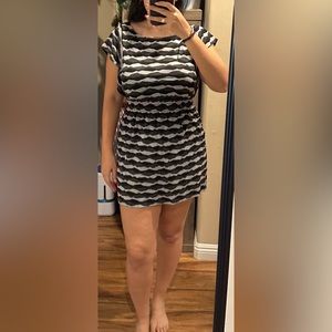 Short winter dress